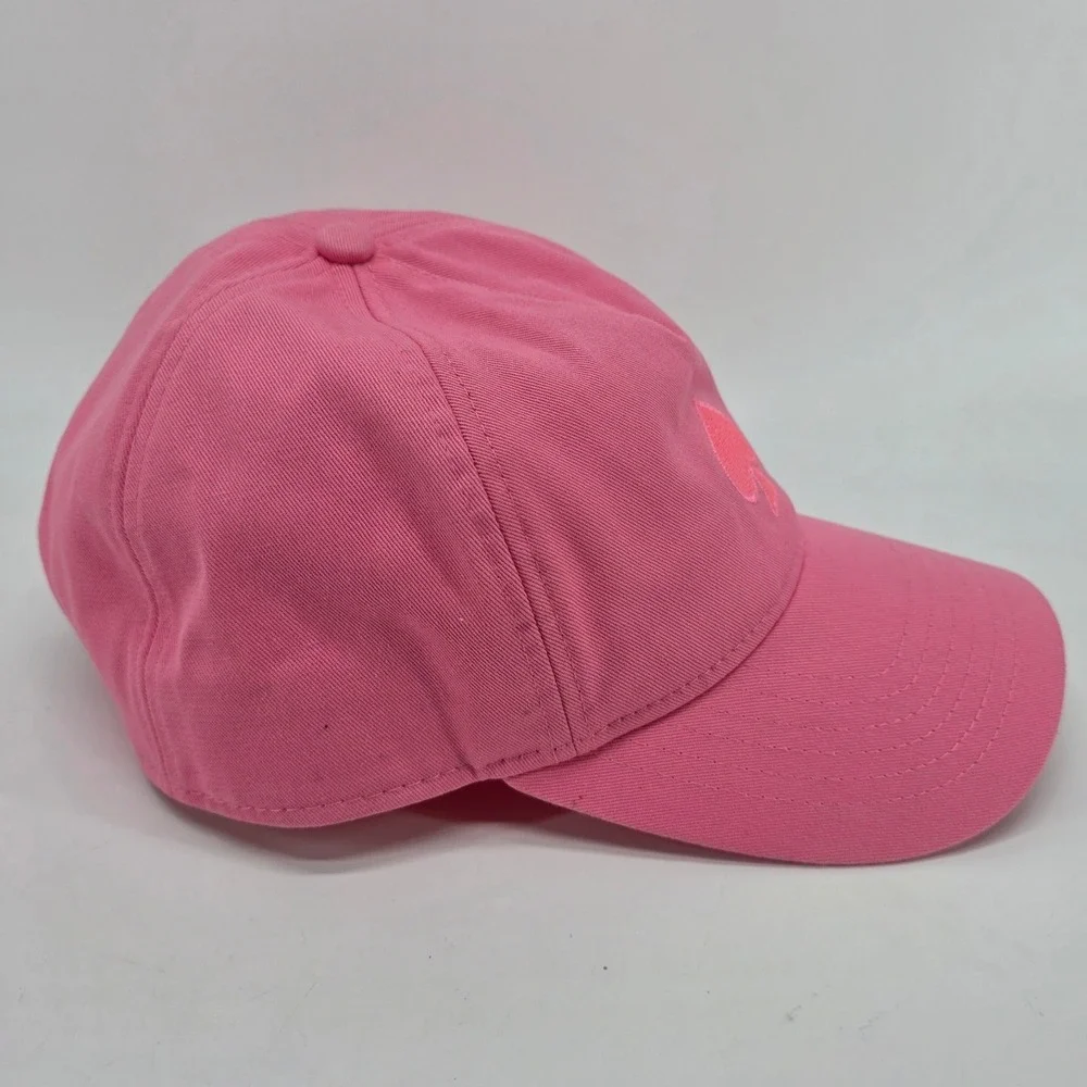 Kate Spade Baseball Cap Embroidered Logo Strawberry Shake Pink KS1003745C Hat